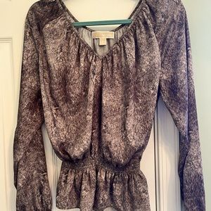 Michael Kors satin feel top